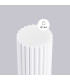 Halo Bathroom Ceiling Light White 1x G9IP44-8