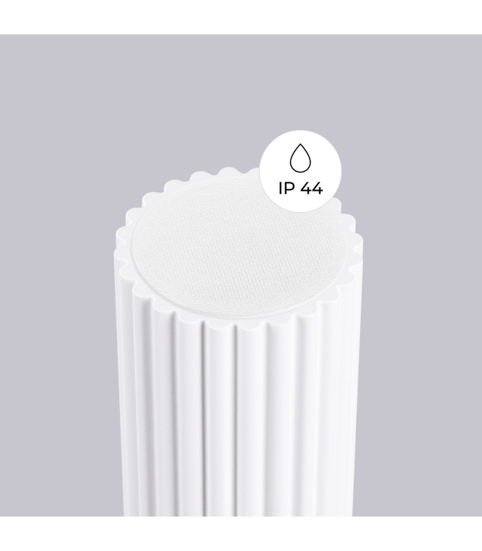 Halo Bathroom Ceiling Light White 1x G9IP44-8