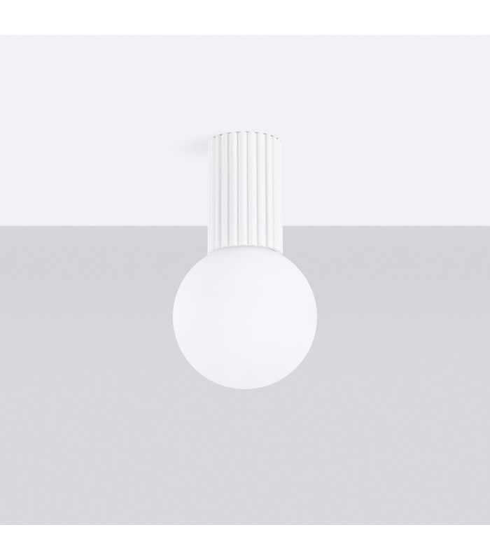 Halo Bathroom Ceiling Light White 1x G9IP44-2