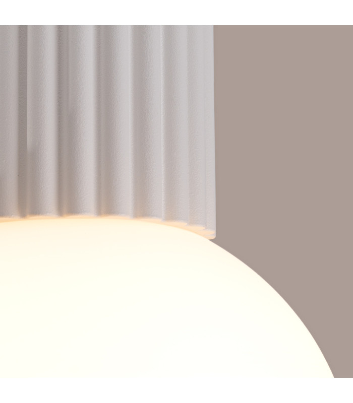Halo Bathroom Ceiling Light White 1x G9IP44-4