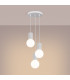 Halo Cluster Pendant Ceiling Light White 3x G9-3