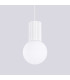 Halo Slim Pendant Ceiling Light White 1x G9-5