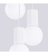 Halo Cluster Pendant Ceiling Light White 3x G9-5