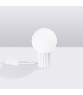 Halo Globe Table Lamp White 1x G9-2