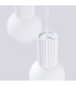 Halo Cluster Pendant Ceiling Light White 3x G9-6