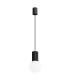 Halo Slim Pendant Ceiling Light Black 1x G9-1
