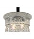 Ceiling Pendant Chandelier 20 Light Polished Chrome, Crystal - 4