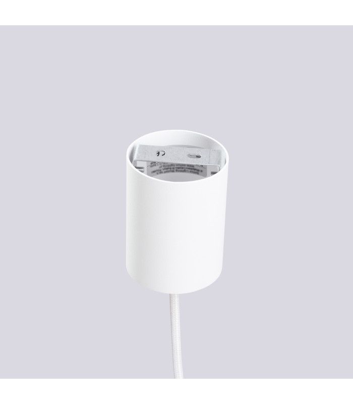Halo Slim Pendant Ceiling Light White 1x G9-8