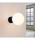Halo Bathroom Wall Lamp Black 1x G9IP44-3