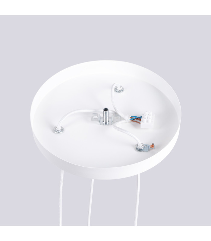 Halo Cluster Pendant Ceiling Light White 3x G9-8