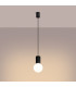 Halo Slim Pendant Ceiling Light Black 1x G9-3