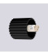 Halo Bathroom Wall Lamp Black 1x G9IP44-6