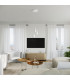 Halo Slim Pendant Ceiling Light White 1x G9-12