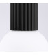 Halo Bathroom Ceiling Light Black 1x G9IP44-5