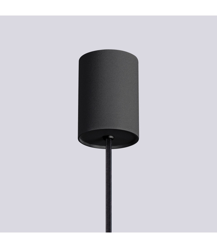 Halo Slim Pendant Ceiling Light Black 1x G9-6