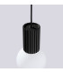 Halo Slim Pendant Ceiling Light Black 1x G9-7