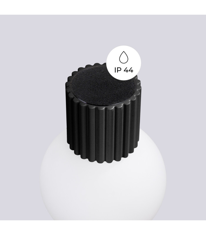 Halo Bathroom Wall Lamp Black 1x G9IP44-8