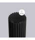 Halo Bathroom Ceiling Light Black 1x G9IP44-8
