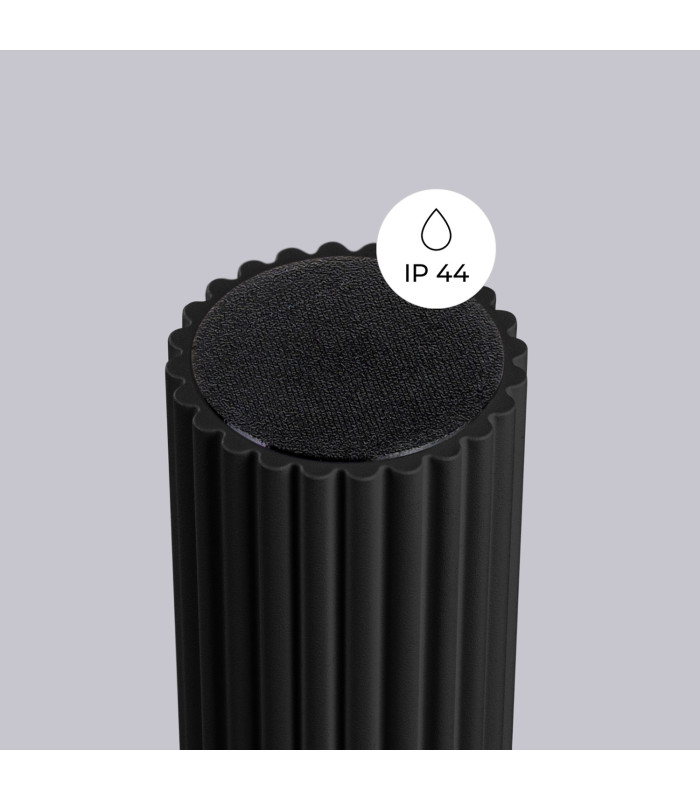 Halo Bathroom Ceiling Light Black 1x G9IP44-8