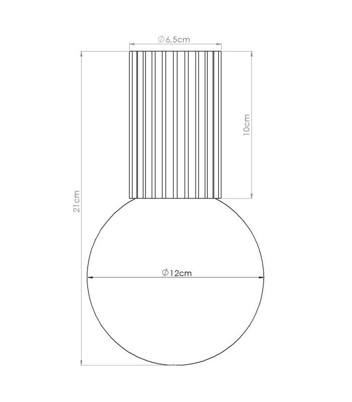 Halo Bathroom Ceiling Light Black 1x G9IP44-9