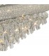 Ceiling Pendant Chandelier 20 Light Polished Chrome, Crystal - 9