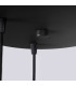 Halo Cluster Pendant Ceiling Light Black 3x G9-7