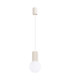 Halo Slim Pendant Ceiling Light Beige 1x G9-1