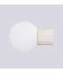 Halo Bathroom Wall Lamp Beige 1x G9IP44-5