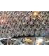 Ceiling Pendant Chandelier 20 Light Polished Chrome, Crystal - 14