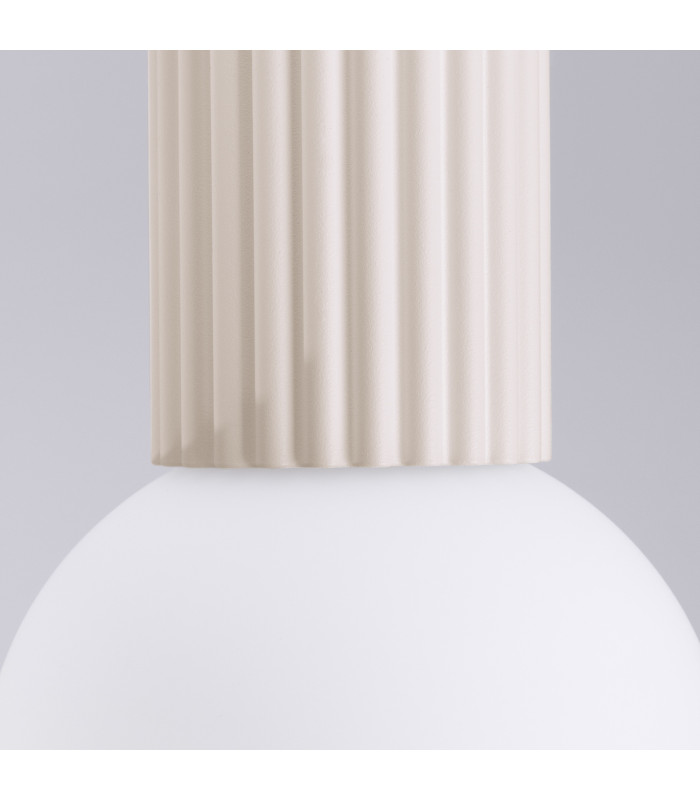 Halo Bathroom Ceiling Light Beige 1x G9IP44-5