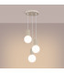 Halo Cluster Pendant Ceiling Light Beige 3x G9-3