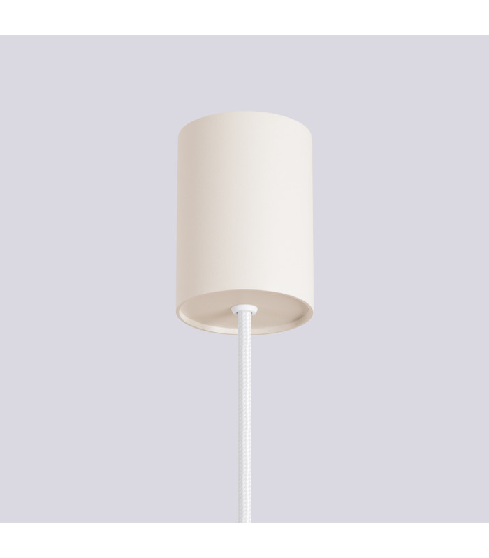 Halo Slim Pendant Ceiling Light Beige 1x G9-6