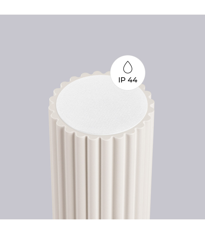 Halo Bathroom Ceiling Light Beige 1x G9IP44-8