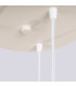 Halo Cluster Pendant Ceiling Light Beige 3x G9-7