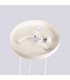 Halo Cluster Pendant Ceiling Light Beige 3x G9-8