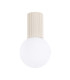 Halo Bathroom Ceiling Light Beige 1x G9IP44-1