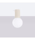 Halo Bathroom Ceiling Light Beige 1x G9IP44-2