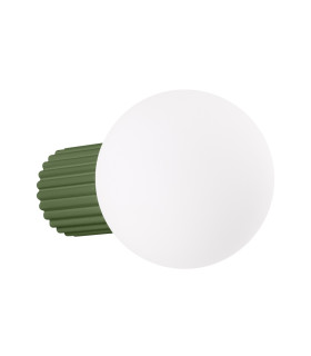 Halo Bathroom Wall Lamp Olive Green 1x G9IP44-1