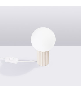 Halo Globe Table Lamp Beige 1x G9-2