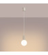 Halo Slim Pendant Ceiling Light Beige 1x G9-3