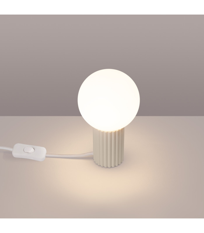 Halo Globe Table Lamp Beige 1x G9-3