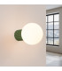 Halo Bathroom Wall Lamp Olive Green 1x G9IP44-3