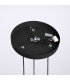Halo Cluster Pendant Ceiling Light Black 3x G9-8