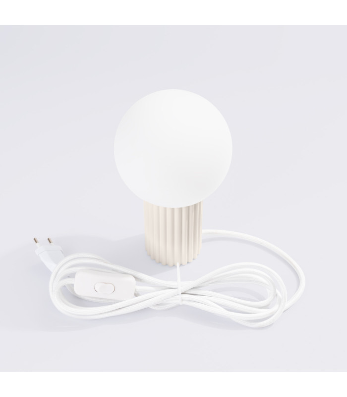Halo Globe Table Lamp Beige 1x G9-5