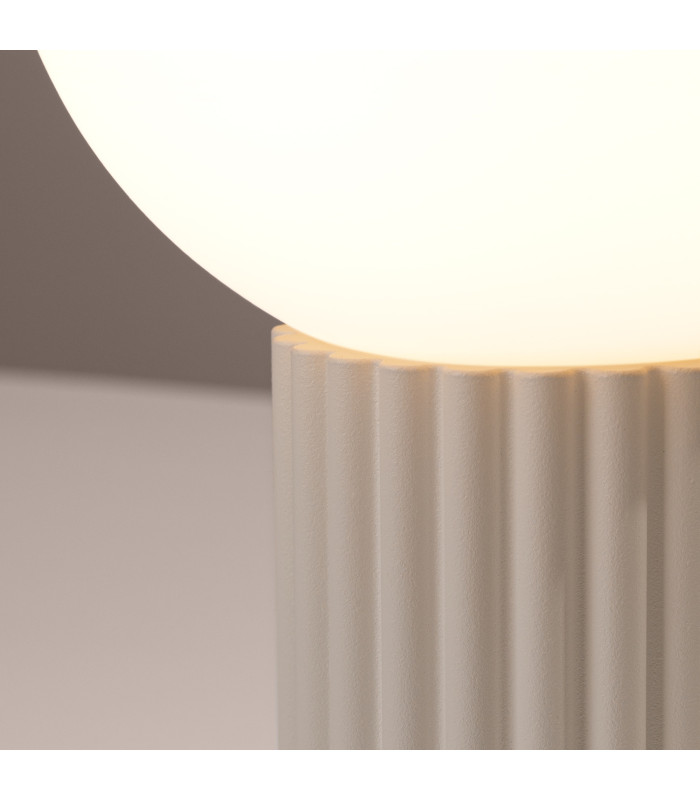 Halo Globe Table Lamp Beige 1x G9-6