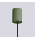 Halo Slim Pendant Ceiling Light Olive Green 1x G9-6