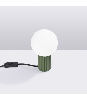 Halo Globe Table Lamp Olive Green 1x G9-2