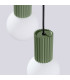 Halo Cluster Pendant Ceiling Light Olive Green 3x G9-6