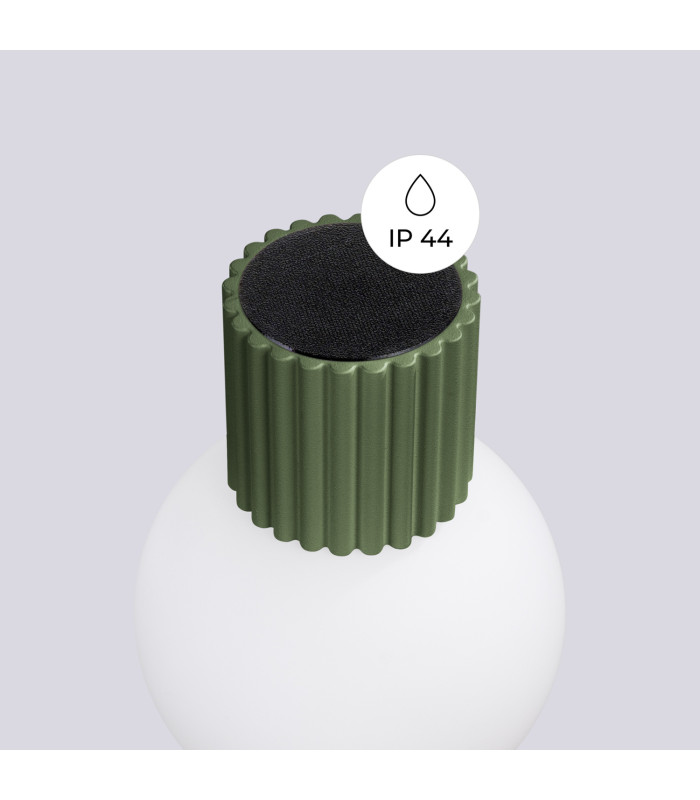 Halo Bathroom Wall Lamp Olive Green 1x G9IP44-8