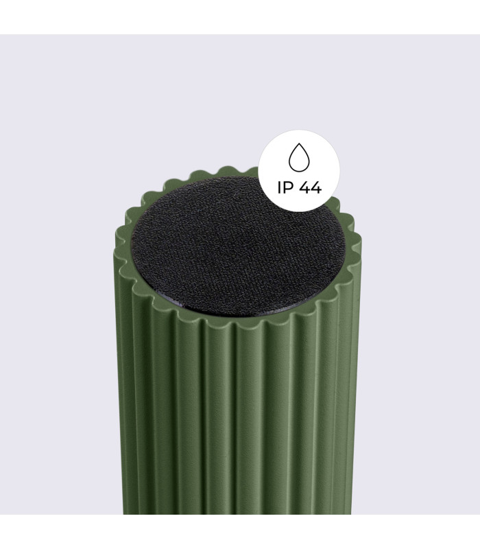 Halo Bathroom Ceiling Light Olive Green 1x G9IP44-8
